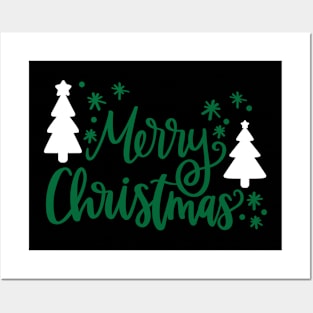 Merry Christmas Posters and Art